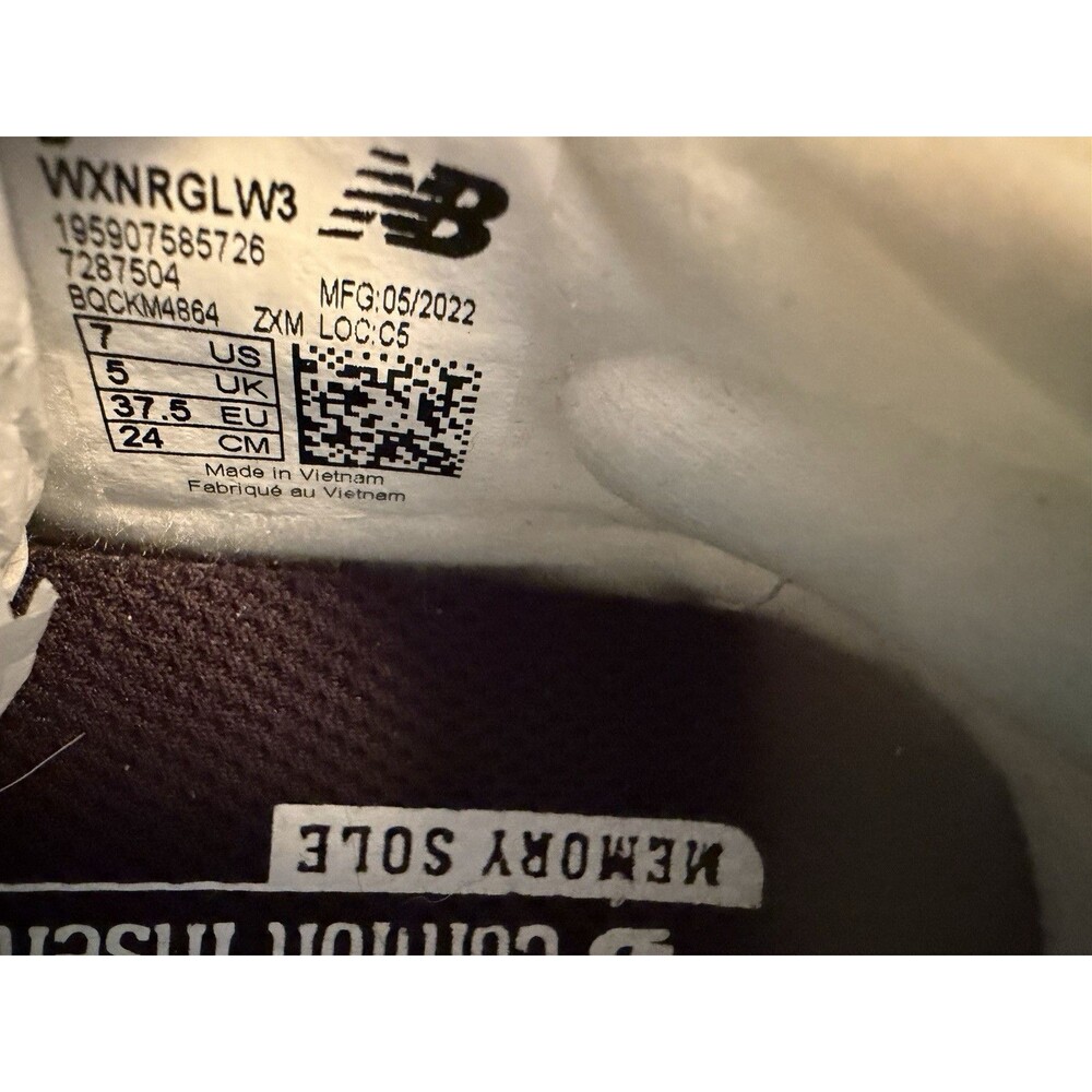 New Balance Dynasoft Nergize V3 Women’s sz 7 White/Black Sneakers Shoes EUC - Picture 9 of 11